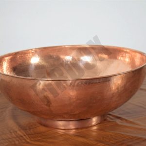 Copper Vessel Sink, Hammered Copper Bathroom Sink, vintage copper sink - Handmade