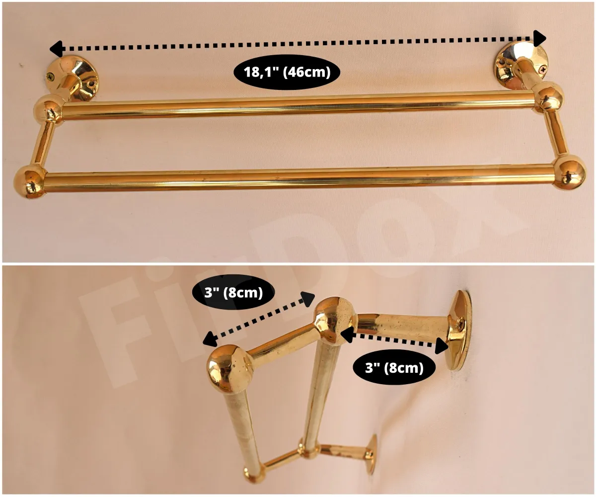 Brass Bathroom Accessories Set - a Set of 7 Items to Enhance your  Bathroom's Look